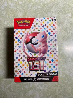 Pokemon TCG Scarlet & Violet 151 Booster Bundle 6 Packs Factory Sealed Brand New - Image 1