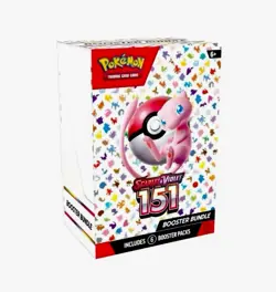 Pokemon TCG Scarlet & Violet 151 Booster Bundle (6 Packs) - Brand New & Sealed - Image 1