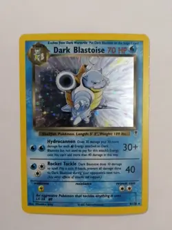 Dark Blastoise - 4/110 - Pokemon Legendary Collection Holo Rare Card LP - Image 1