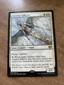 Adarkar Valkyrie 63 Commander 2014 Regular MTG TCG CARD NM - Image 1