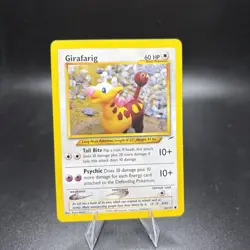 Pokemon - Vintage Card Girafarig - Neo Destiny 66/105 - Common - NM -j - Image 1