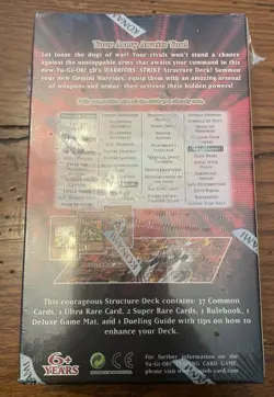 Yu-Gi-Oh! TCG Structure Deck Warrior's Strike New & Sealed Cards Konami 🦊 - Image 2