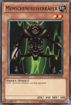 Yu-Gi-Oh! - Menschenfresserkafer DLDI-DE001 Common Trading Card Karte TCG PROMO - Image 1