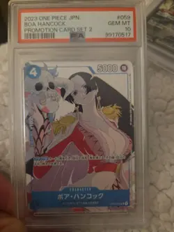 Boa Hancock JPN PSA 10 Promo Card Set 2 2023 One Piece Card - Image 1