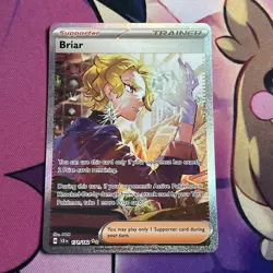 Pokemon Card | Briar 171/142 Stellar Crown Special Illustration Rare Trainer - Image 3