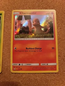 Morelull, Charmander - Sun & Moon: Detective Pikachu - Holo Pokemon Cards - Image 3