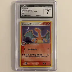 Charizard 2007 EX Power Keepers 6/108 Holo Rare CGC 7 Pokemon TCG Card - Image 1