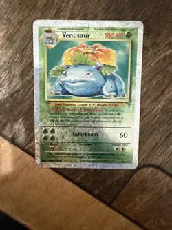 Venusaur Legendary Collection Reverse Holo 18/110 MP Condition Pokemon Card - Image 3