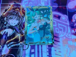 Bulma - Dragon Ball - Waifu - Goddess - DIY - Full Art - Glossy - Photo Art Card - Image 1