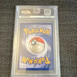 Pokemon TCG Chansey Base Set Holo Rare 3/102 PSA 7 1999 English 6+ Card - Image 2