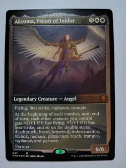Akroma, Vision of Ixidor (Foil Etched) -Foil Near Mint MTG Commander Legends - Image 1