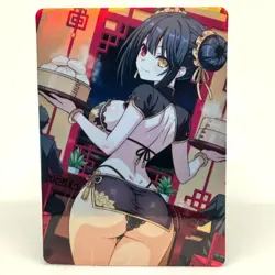 Date A Live Kurumi Tokisaki Goddess Anime Waifu ACG Foil Card - Image 1
