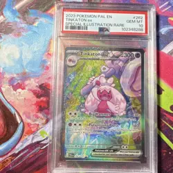 Pokemon Tinkaton ex Sv02 Paldea Evolved 262/193 Special Illustration Rare PSA 10 - Image 1