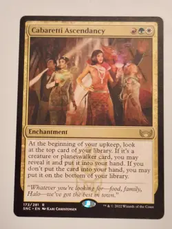 Cabaretti Ascendancy - Streets of New Capenna Magic the Gathering MTG Nice! - Image 1