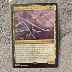 Magic: The Gathering Calix, Guided by Fate Legendary Enchantment Creature White… - Image 1