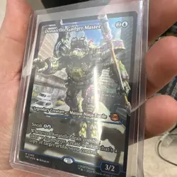 MTG- Donatello, Gadget Master x1 - TMNT - Showcase FOIL - Image 4