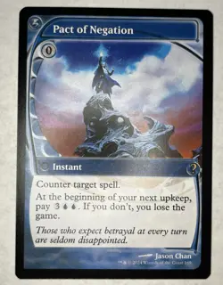 1x Pact of Negation NM Regular Mystery Booster 2/Future Sight MTG Magic The Gath - Image 1