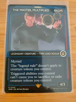 MTG The Master, Multiplied (Showcase) 0545 Doctor Who M/NM Free UK P&P - Image 1