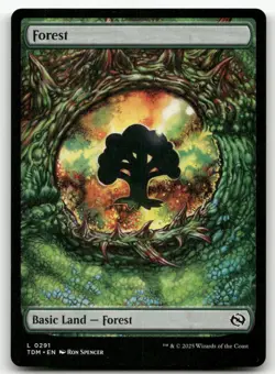 Forest (0291) #291 (NM) Tarkir Dragonstorm TDM Magic MTG - Image 1