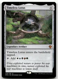 Timeless Lotus #239 (NM) Dominaria United DMU Magic MTG - Image 1