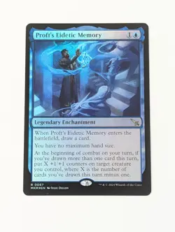 Proft's Eidetic Memory - R 0067 MTG Magic Murders at Karlov Mansion Foil - Image 1