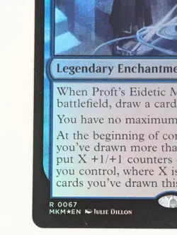 Proft's Eidetic Memory - R 0067 MTG Magic Murders at Karlov Mansion Foil - Image 4