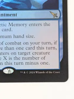 Proft's Eidetic Memory - R 0067 MTG Magic Murders at Karlov Mansion Foil - Image 5