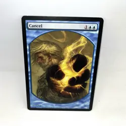 2009 MTG Magic The Gathering MPRP Magic Player Rewards Full Art Promo Cancel - Image 1