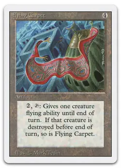 Flying Carpet (LP) Revised Edition 3ED Magic MTG - Image 1
