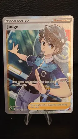 Judge - TG25/TG30 - Pokemon Silver Tempest Trainer Gallery Holo Card NM - Image 1