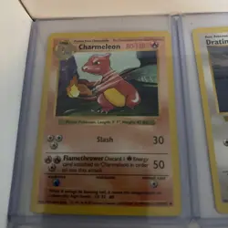 Pokemon TCG Base Set Shadowless Collection of 18 Cards - Conditions Listed - Image 2