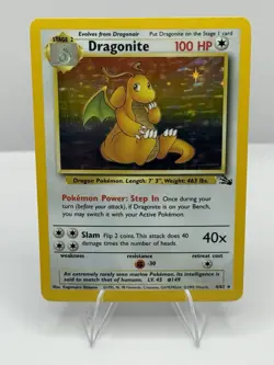 🔥 🐉1999 Pokemon Base Set Dragonite Holo 4/62 – Vintage WOTC 🔥 - Image 1
