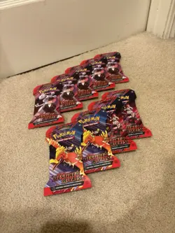 Pokemon SV Destined Rivals Sleeved Booster Pack - Image 1