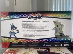 Pokemon Prismatic Evolutions Lucario Ex Tyranitar Ex Premium Collection Sealed - Image 2