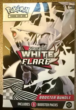 Pokemon TCG Scarlet & Violet White Flare Unova Booster Bundle NIB Factory Sealed - Image 1