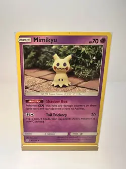 Mimikyu 97/236 Rare Cosmic Eclipse Pokemon Light Play - Image 1