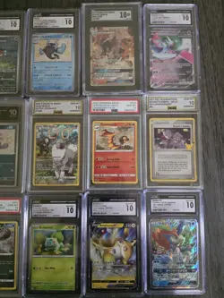 Pokemon Graded Slab Lot 15 Different SLABS, All 10s!! - Image 2