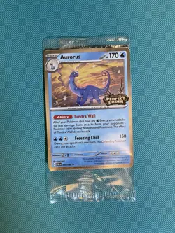 1x Pokemon Aurorus Perfect Order Promo Holo Card 024/088 Stage 2 TCG SEALED - Image 1