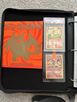 Pokemon XY Evolutions NEAR Master Set NM & CLEAN CHARIZARD NM + PSA 9 Charmander - Image 2