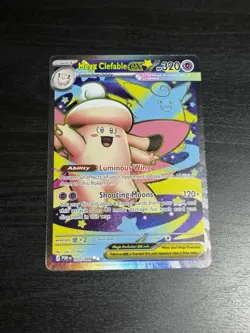 POKEMON Mega Clefeble EX 103/088 ULTRA RARE FULL ART HOLO Perfect Order *MINT* - Image 2