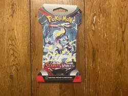 Pokemon Center Scarlet and Violet Base ETB Set and Sleeved Pack 820650853418 - Image 4