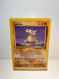 Cubone 70/130 Common Base Set 2 Pokemon Lightly Played - Image 1
