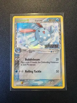 Pokemon EX Delta Species Reverse Holo Stamped Lot Azumarill 19/113 Golbat 43 MP - Image 2