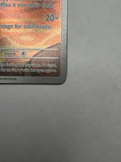 Pokemon Team Rocket's Meowth 203/182 Sv10 Destined Rivals Full Art Holo - Image 3