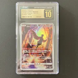 Pokemon Galarian Articuno S12a Vstar Universe 182/172 Holo CGC 10 Japanese - Image 1