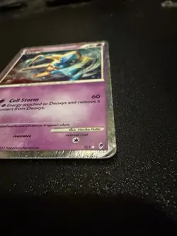 2011 Pokemon Call of Legends SL1 Shiny Deoxys Holo - Image 3