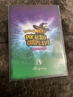 Minecraft (Pikachu) #E37 - Gold Holo Box Hit Electric Pikachu Cosplay Pokemon - Image 2