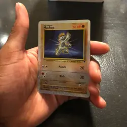 Machop 79/110 Legendary Collection Reverse Holo 2002 Pokemon NM / MINT - Image 1