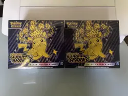 Pokemon Scarlet and Violet Surging Sparks Etb (2 boxes) - Image 2