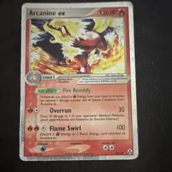Pokemon Arcanine ex Legend Maker 83/92 Holo Rare EX Stage 1 120 HP 2006 - Image 1